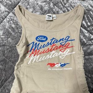 Ford brand crop top